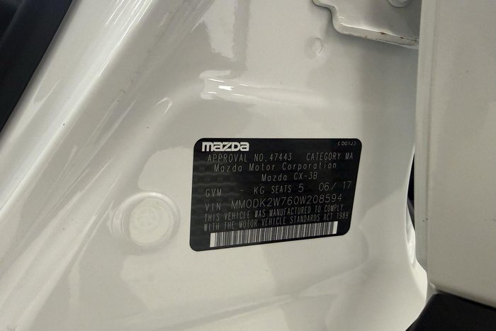 2017 Mazda CX-3 sTouring DK White