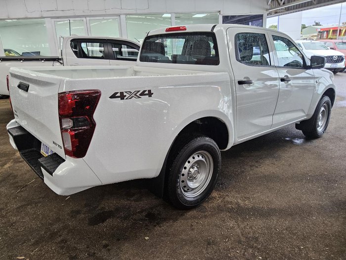 2025 Isuzu D-MAX SX MY24 4X4 Dual Range Mineral White