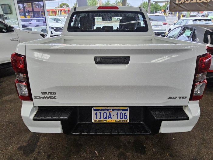 2025 Isuzu D-MAX SX MY24 4X4 Dual Range Mineral White