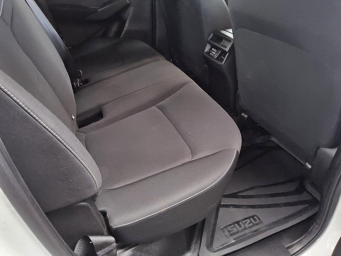 2025 Isuzu D-MAX SX MY24 4X4 Dual Range Mineral White