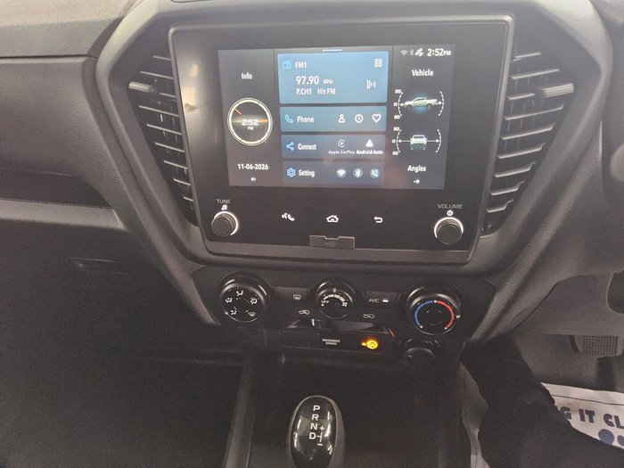 2025 Isuzu D-MAX SX MY24 4X4 Dual Range Mineral White