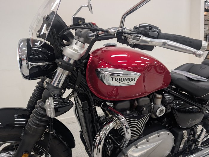 2022 Triumph BONNEVILLE SPEEDMASTER Red