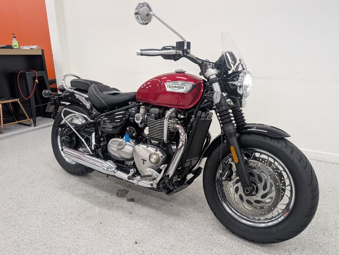 2022 Triumph BONNEVILLE SPEEDMASTER Red