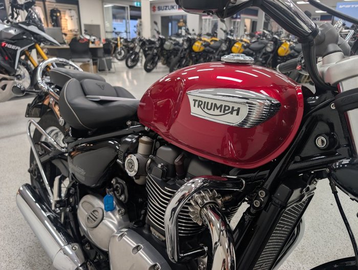 2022 Triumph BONNEVILLE SPEEDMASTER Red