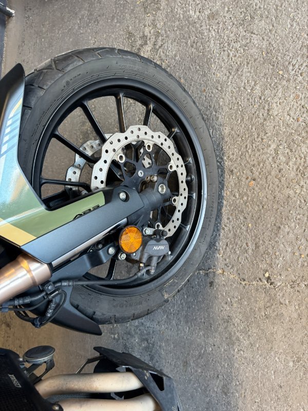 2023 Honda CB500XA (NX500) GREEN