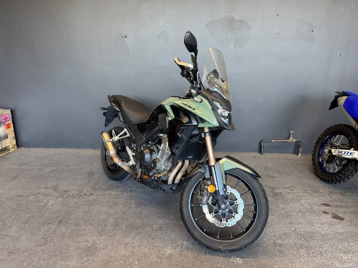 2023 Honda CB500XA (NX500) GREEN