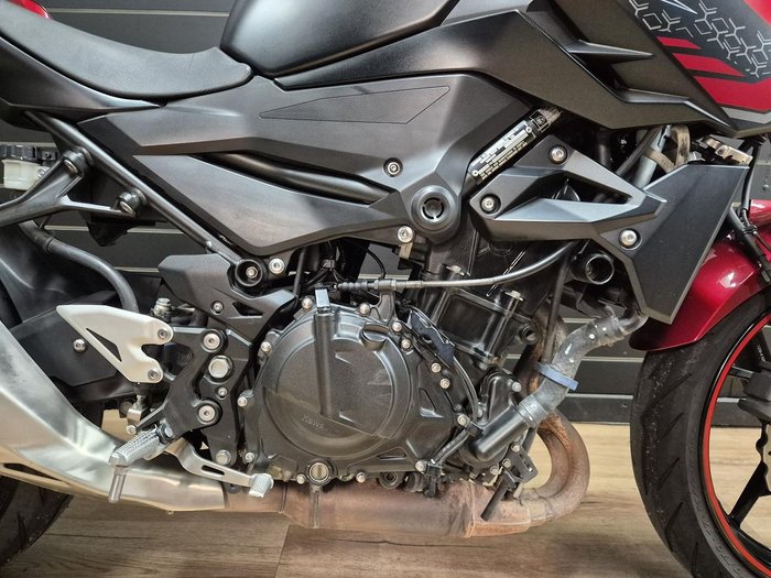 2020 Kawasaki Z400 Red