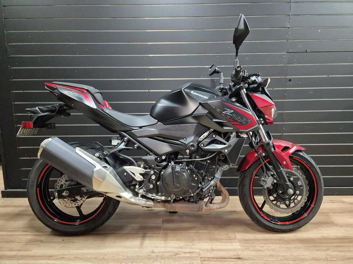 2020 Kawasaki Z400 Red