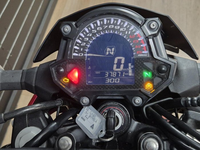 2020 Kawasaki Z400 Red