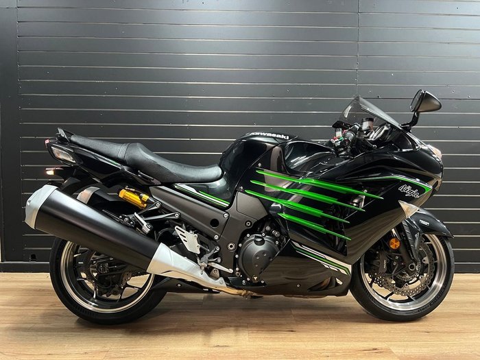 2013 Kawasaki NINJA ZX-14R SE Green