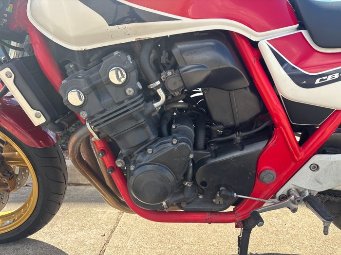2011 Honda CB400 Red/White