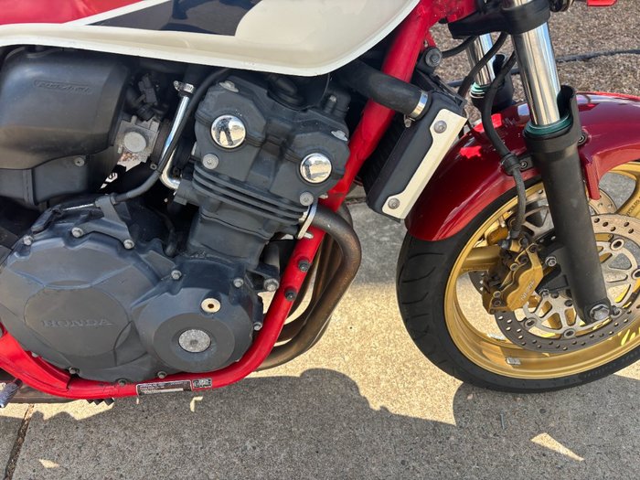 2011 Honda CB400 Red/White