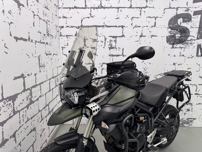2013 Triumph Tiger 800 XC ABS Tiger Green