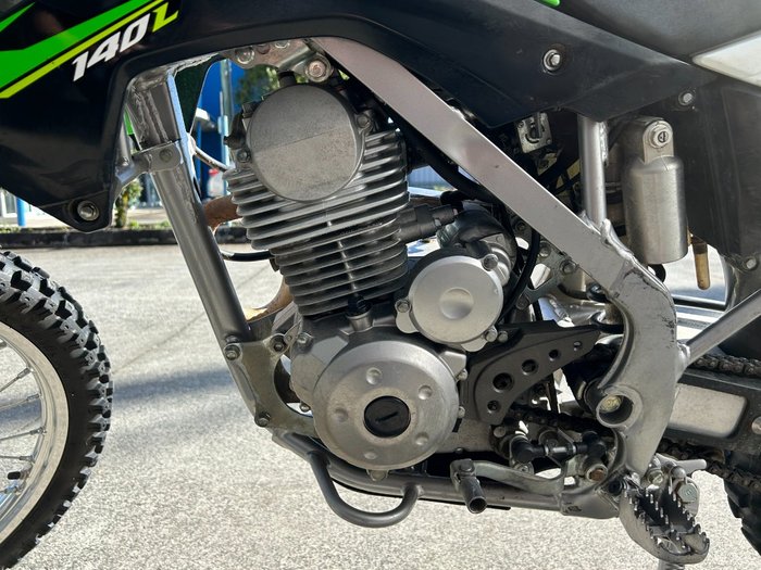 2017 Kawasaki KLX140L GREEN