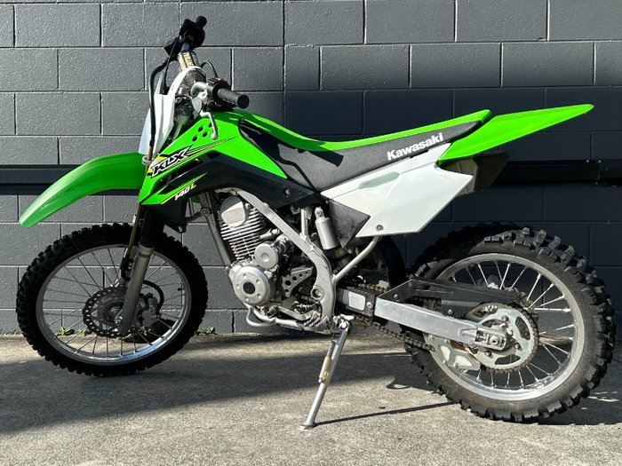 2017 Kawasaki KLX140L GREEN