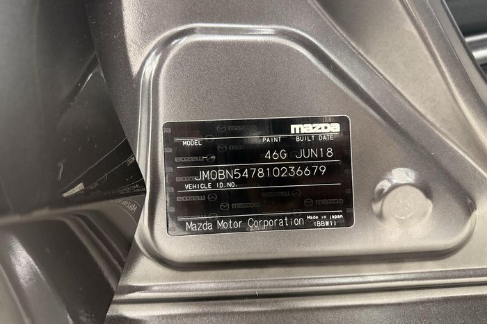 2018 Mazda 3 Maxx Sport BN Series Machine Grey