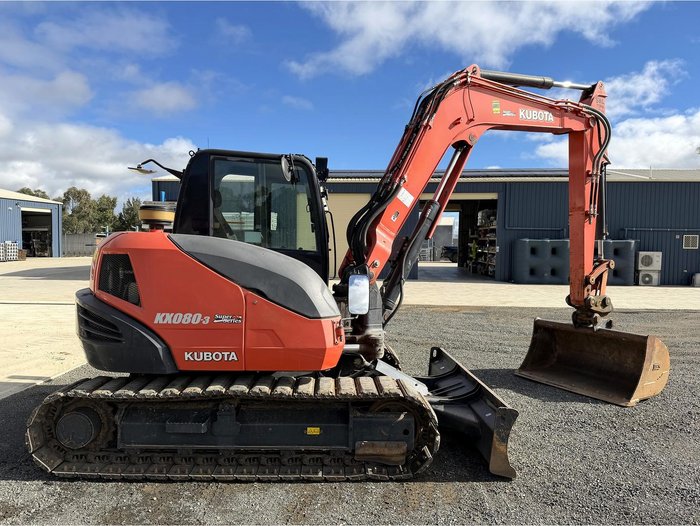 2019 Kubota Kx080-3S