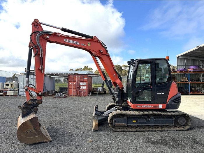 2019 Kubota Kx080-3S
