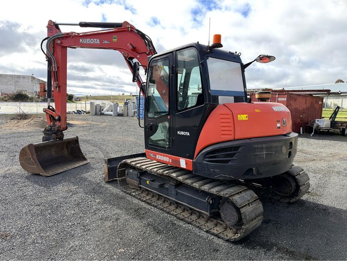 2019 Kubota Kx080-3S