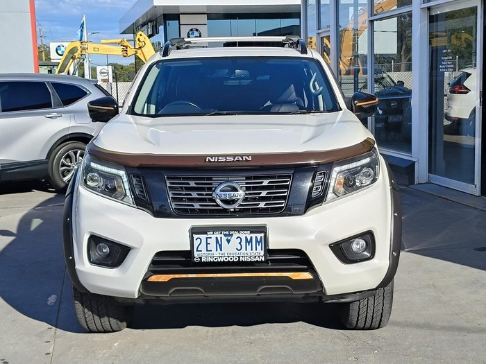2019 Nissan Navara N-TREK D23 Series 4 4X4 Dual Range White Diamond