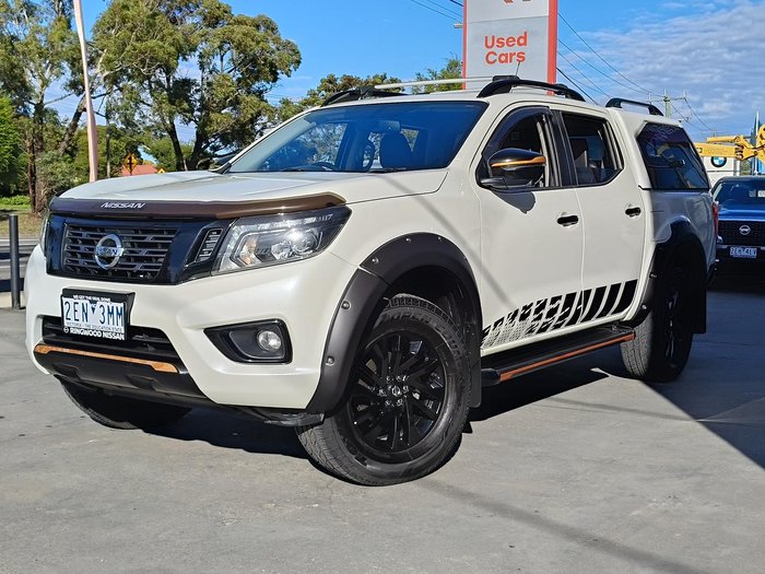 2019 Nissan Navara N-TREK D23 Series 4 4X4 Dual Range White Diamond