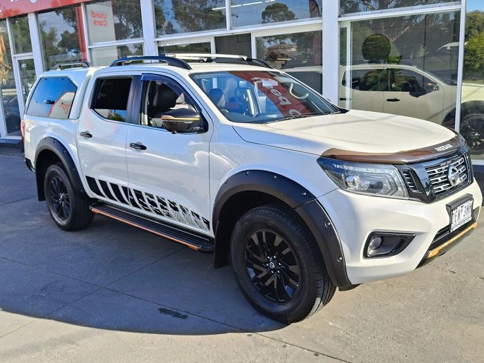 2019 Nissan Navara N-TREK D23 Series 4 4X4 Dual Range White Diamond