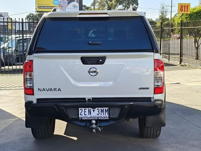 2019 Nissan Navara N-TREK D23 Series 4 4X4 Dual Range White Diamond