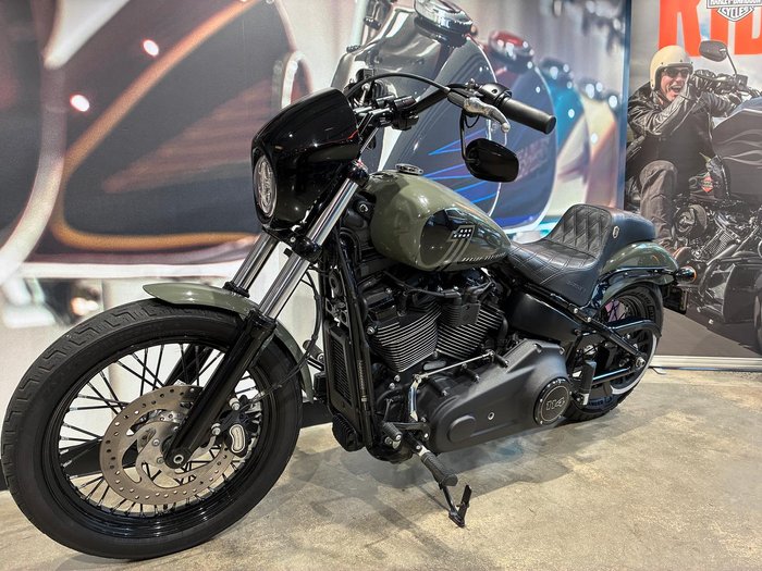 2021 Harley-Davidson Street Bob 114 (FXBBS) Softail Green