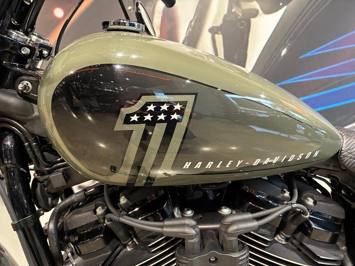 2021 Harley-Davidson Street Bob 114 (FXBBS) Softail Green