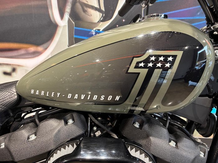 2021 Harley-Davidson Street Bob 114 (FXBBS) Softail Green