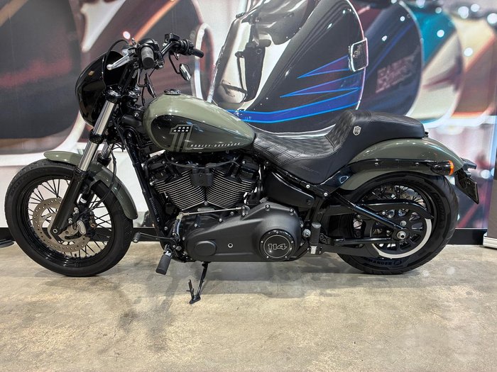 2021 Harley-Davidson Street Bob 114 (FXBBS) Softail Green