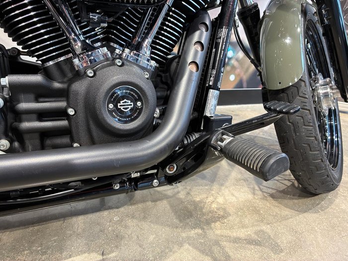 2021 Harley-Davidson Street Bob 114 (FXBBS) Softail Green