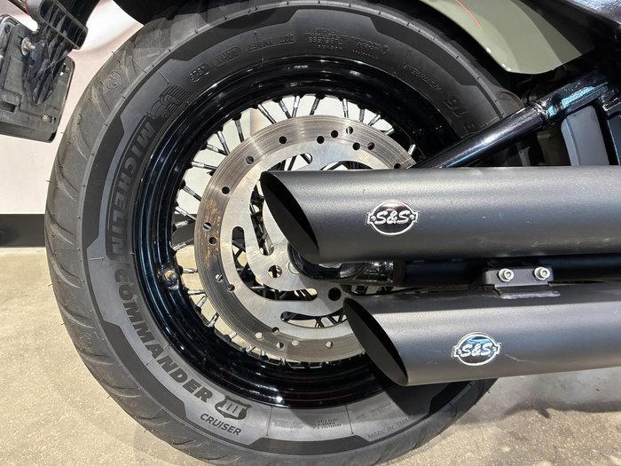 2021 Harley-Davidson Street Bob 114 (FXBBS) Softail Green