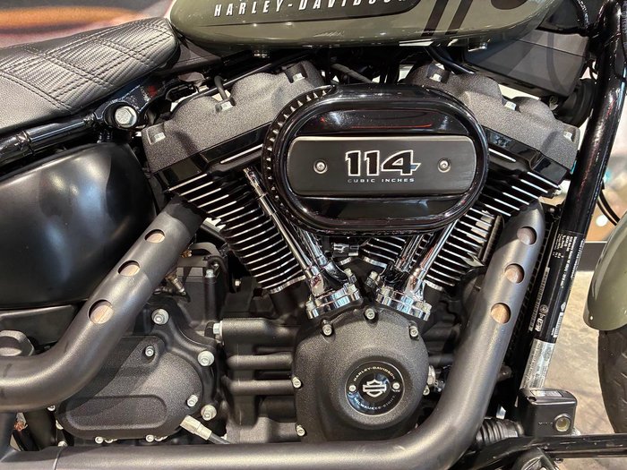 2021 Harley-Davidson Street Bob 114 (FXBBS) Softail Green