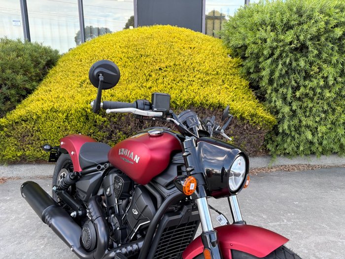 2025 Indian SCOUT BOBBER LIMITED Red
