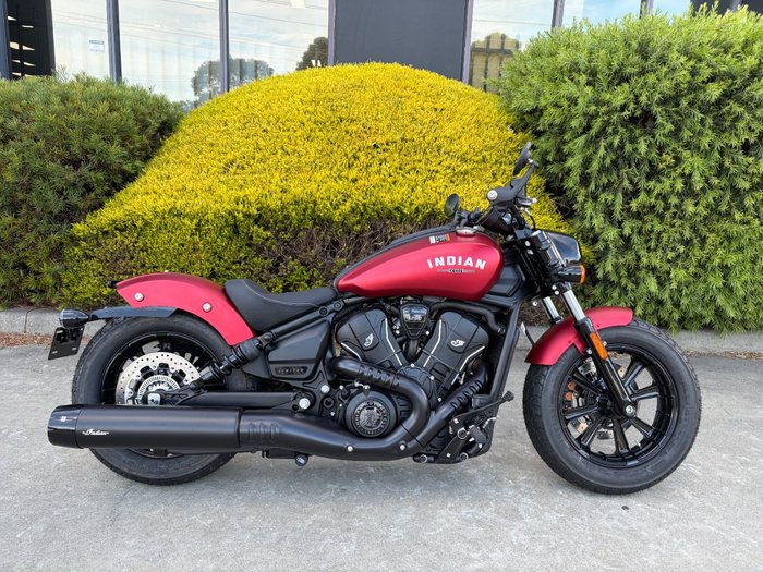 2025 Indian SCOUT BOBBER LIMITED Red