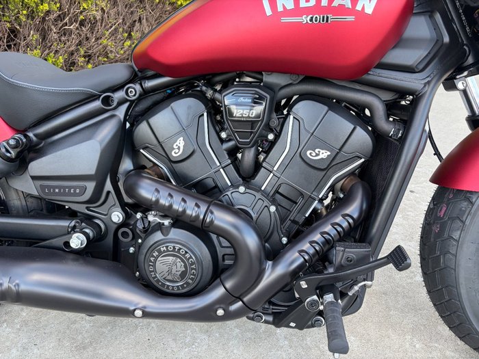 2025 Indian SCOUT BOBBER LIMITED Red