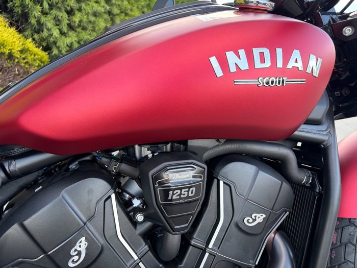 2025 Indian SCOUT BOBBER LIMITED Red