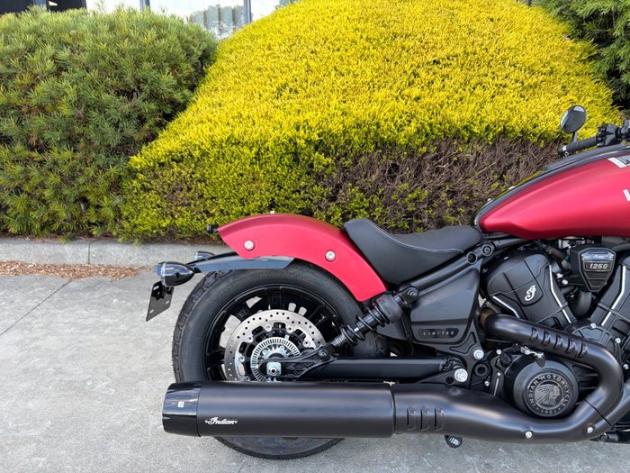 2025 Indian SCOUT BOBBER LIMITED Red