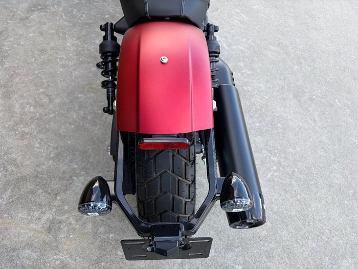 2025 Indian SCOUT BOBBER LIMITED Red