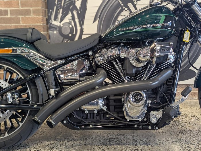 2024 Harley-Davidson Breakout 117 (FXBR) Softail Green