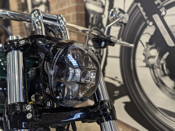 2024 Harley-Davidson Breakout 117 (FXBR) Softail Green