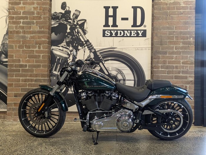 2024 Harley-Davidson Breakout 117 (FXBR) Softail Green