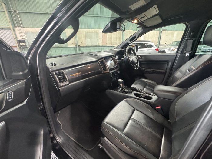 2021 Ford Ranger Wildtrak PX MkIII MY21.25 4X4 Dual Range Shadow Black