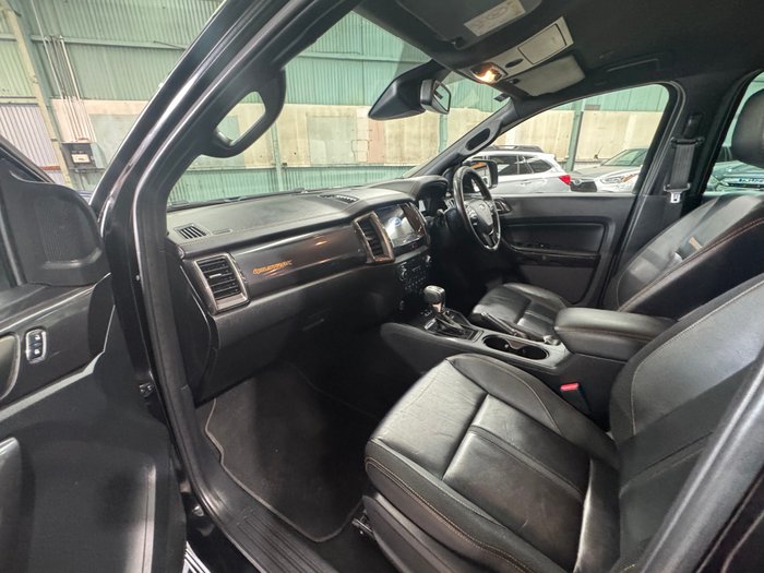 2021 Ford Ranger Wildtrak PX MkIII MY21.25 4X4 Dual Range Shadow Black