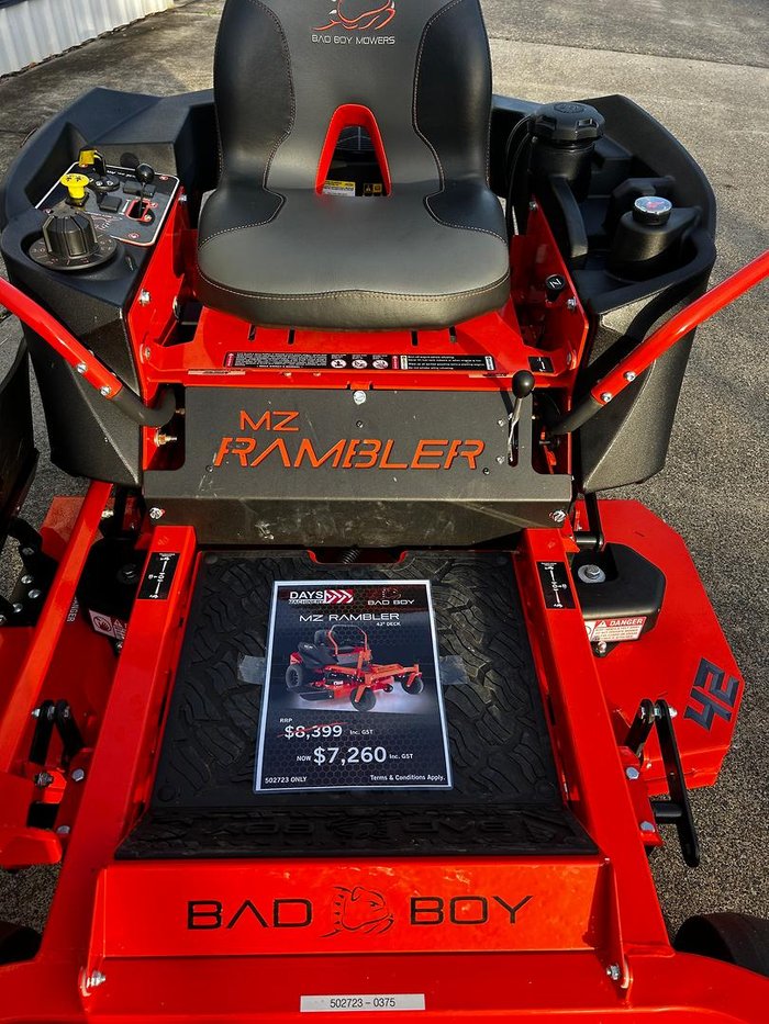 2024 Bad Boy Rambler 42" Zero Turn Mower