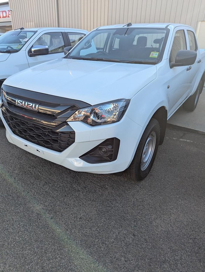 2026 Isuzu D-MAX SX MY25.5 4X4 Dual Range Mineral White