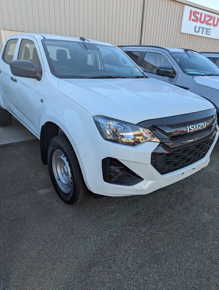 2026 Isuzu D-MAX SX MY25.5 4X4 Dual Range Mineral White