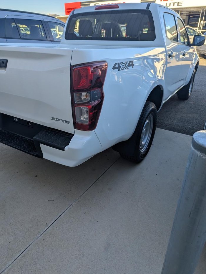 2026 Isuzu D-MAX SX MY25.5 4X4 Dual Range Mineral White