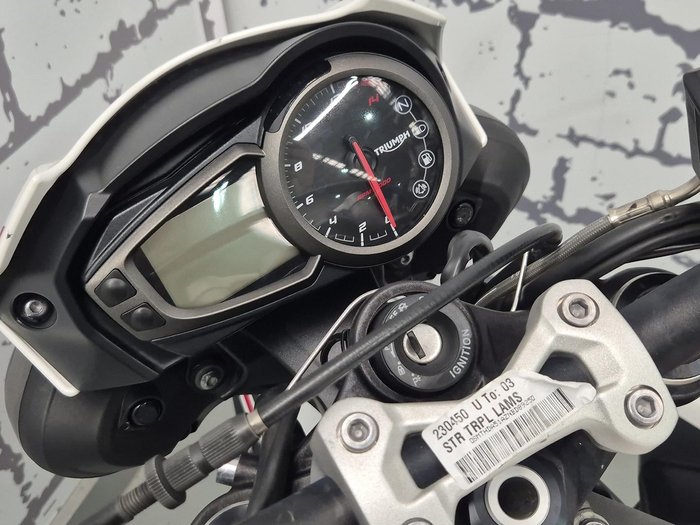 2022 Triumph Street Triple S 660 LAMS Street Triple White